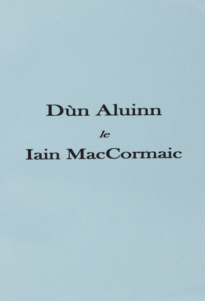 Book Cover-Dùn Aluinn