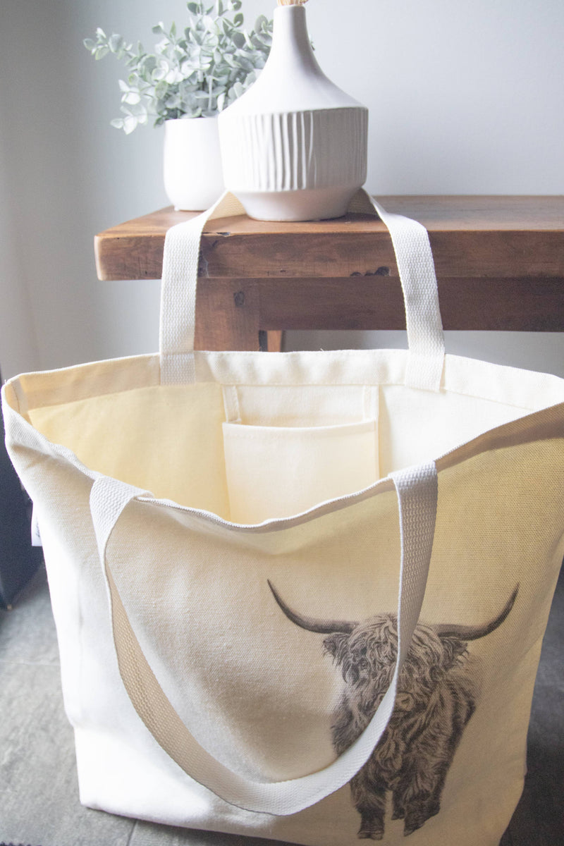 Highland Cow Tote Bag