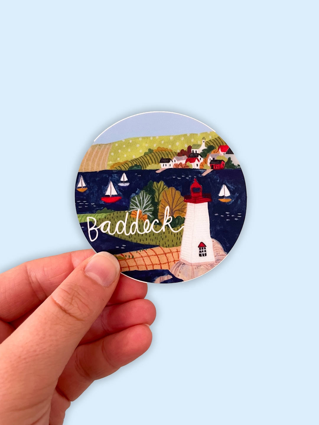 Baddeck — vinyl sticker