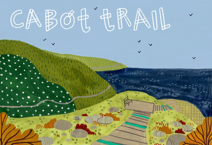 Cabot Trail — Cape Breton Postcard