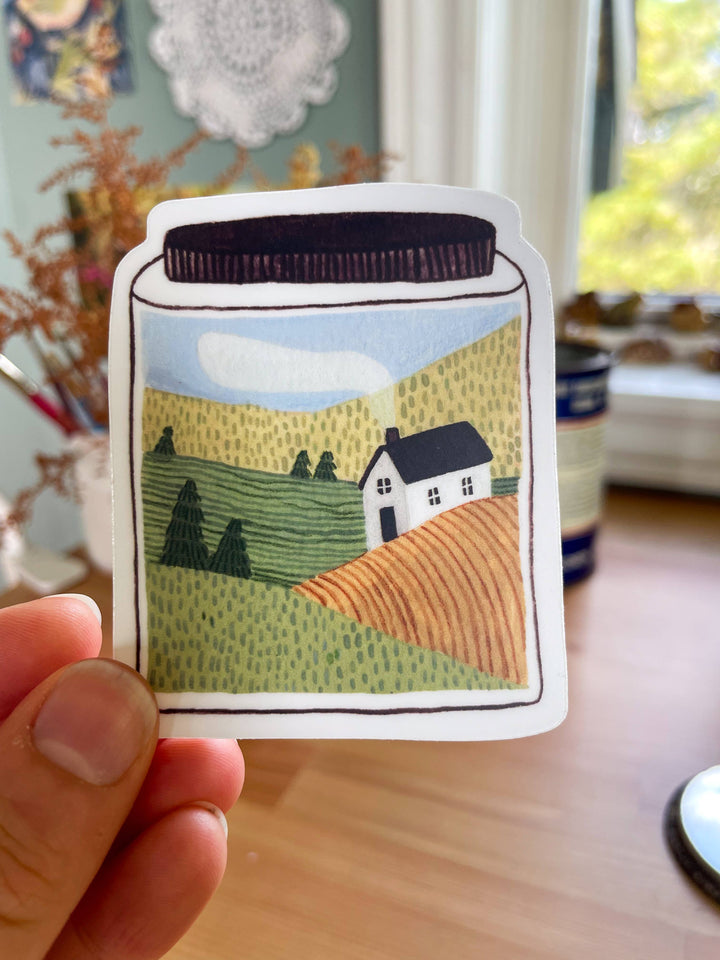 Home is where you make it — Vinyl Sticker