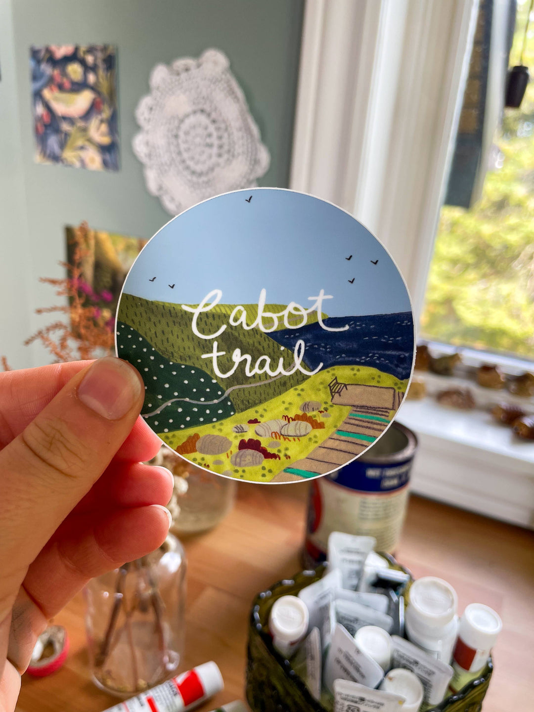 Cabot Trail — vinyl sticker