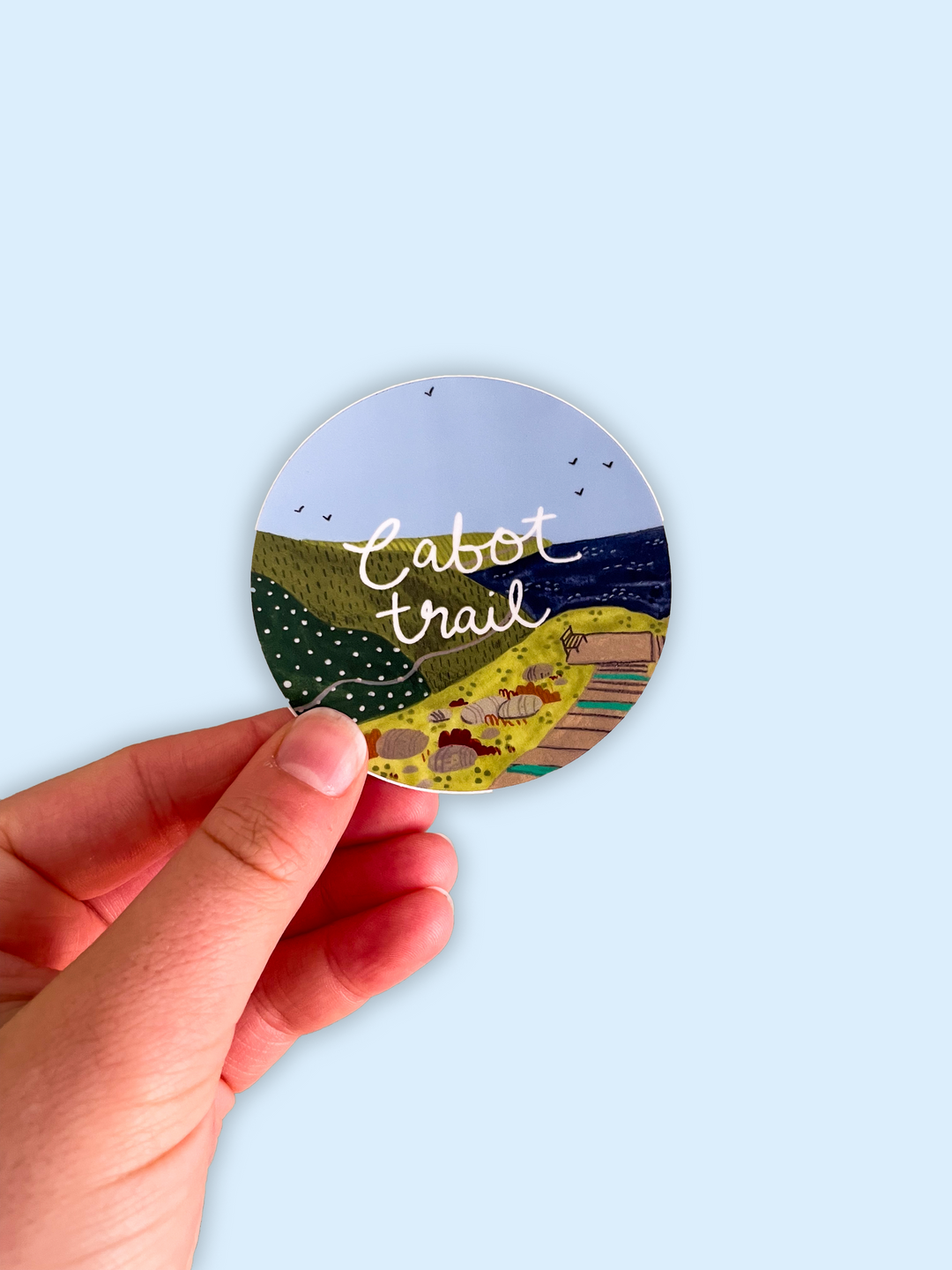 Cabot Trail — vinyl sticker