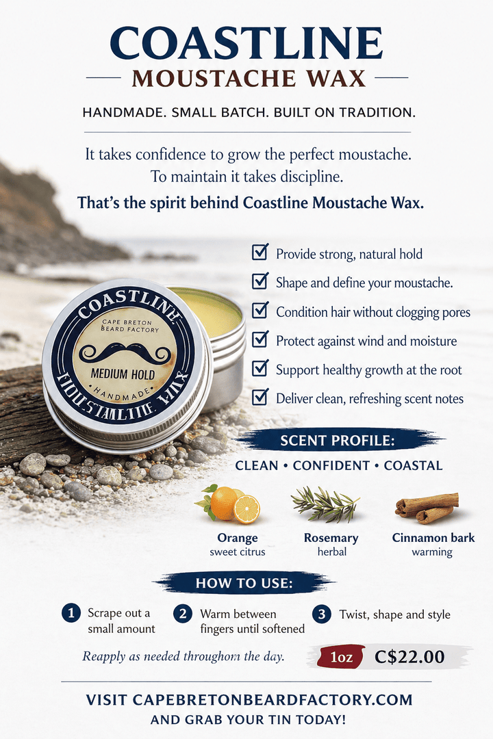 Coastline Moustache Wax