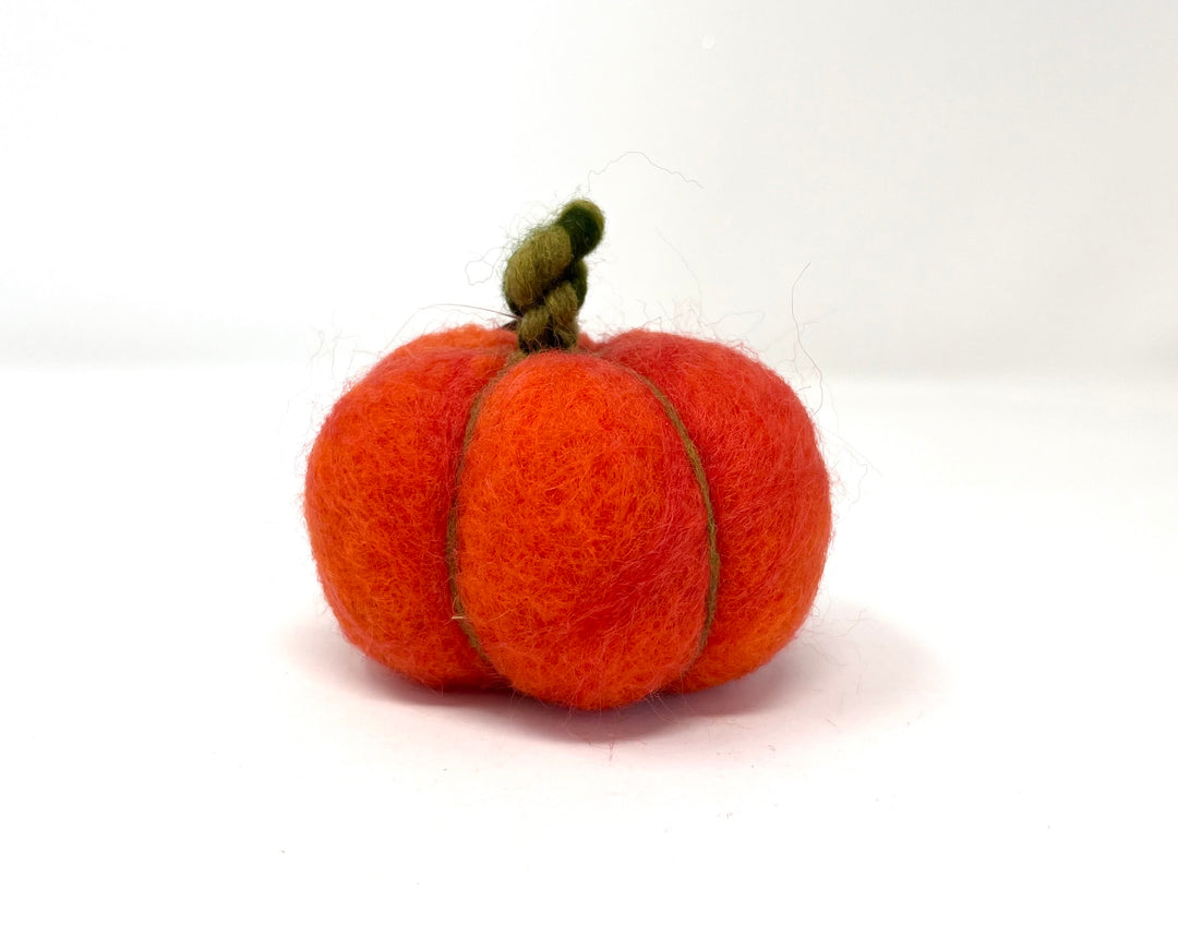 Felted Pumpkins