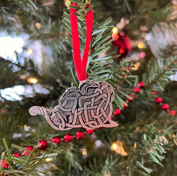 Piper Pewter Christmas Ornaments