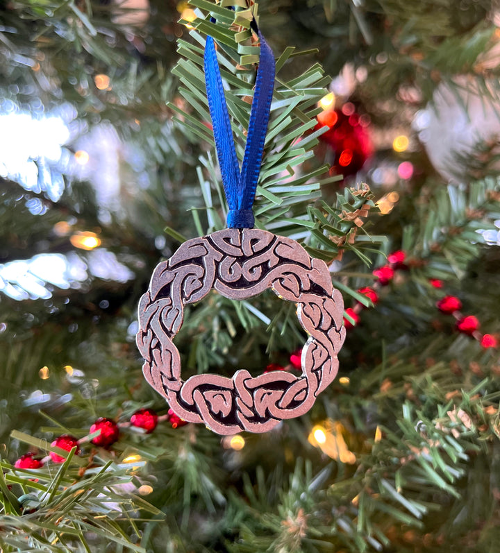 Piper Pewter Christmas Ornaments