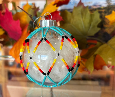 Beaded Ball Ornament