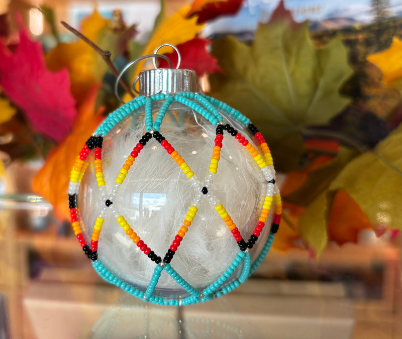 Beaded Ball Ornament