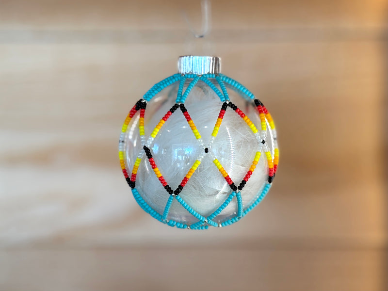 Beaded Ball Ornament