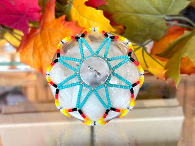 Beaded Ball Ornament