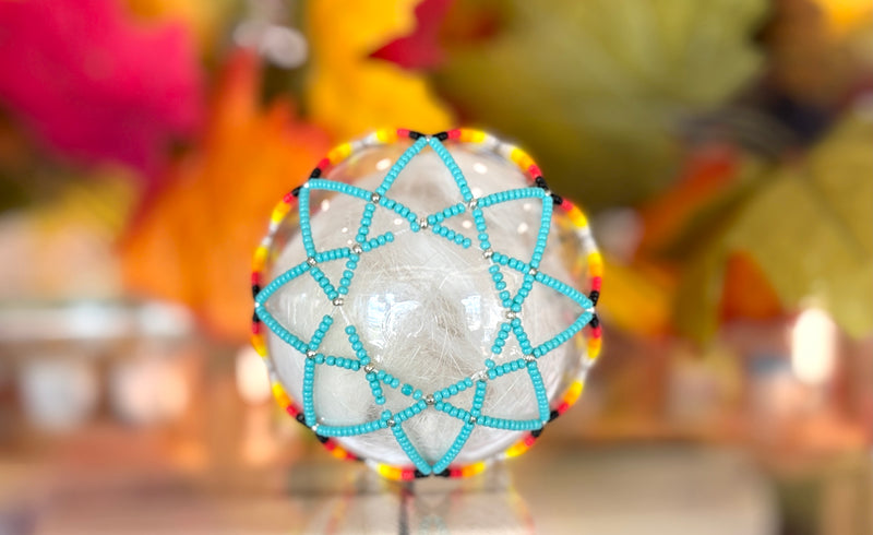 Beaded Ball Ornament