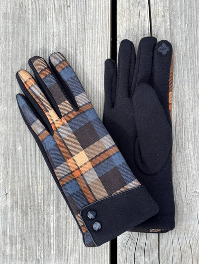 Women's Check Gloves