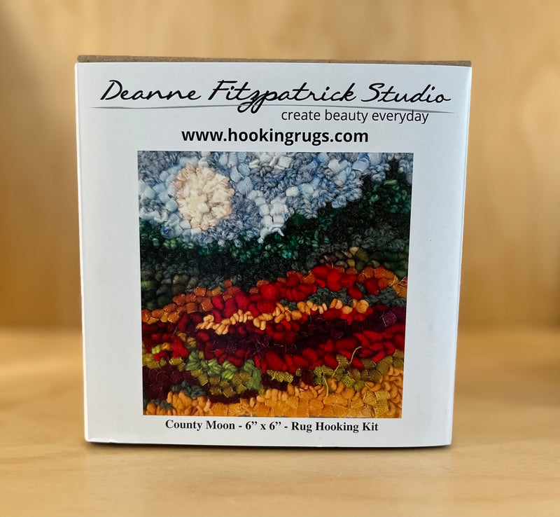 Country Moon- Rug Hooking Kit