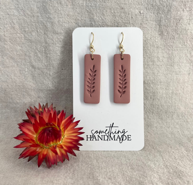 Something Handmade | Pottery Bar Dangles