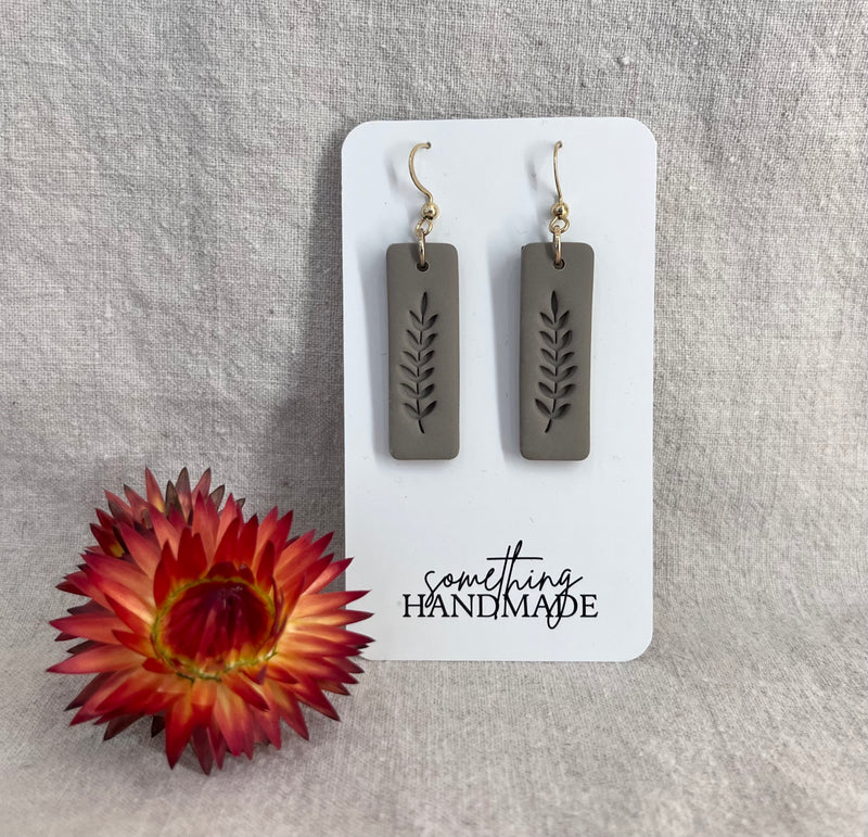 Something Handmade | Pottery Bar Dangles