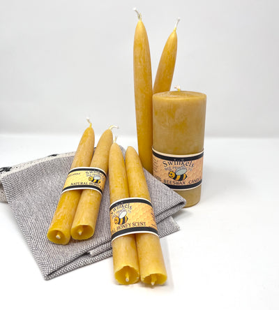 Swinkels Bee Products | Pillar Beeswax Candle