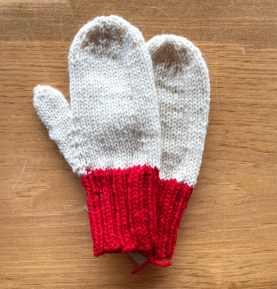 Hand Knit Children's Mittens
