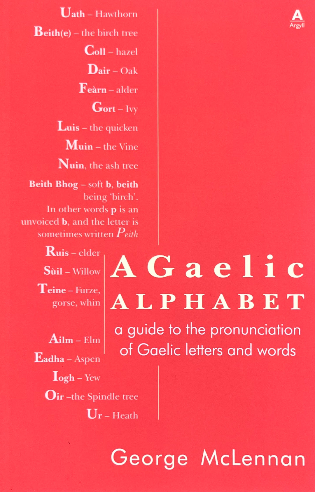 A Gaelic Alphabet