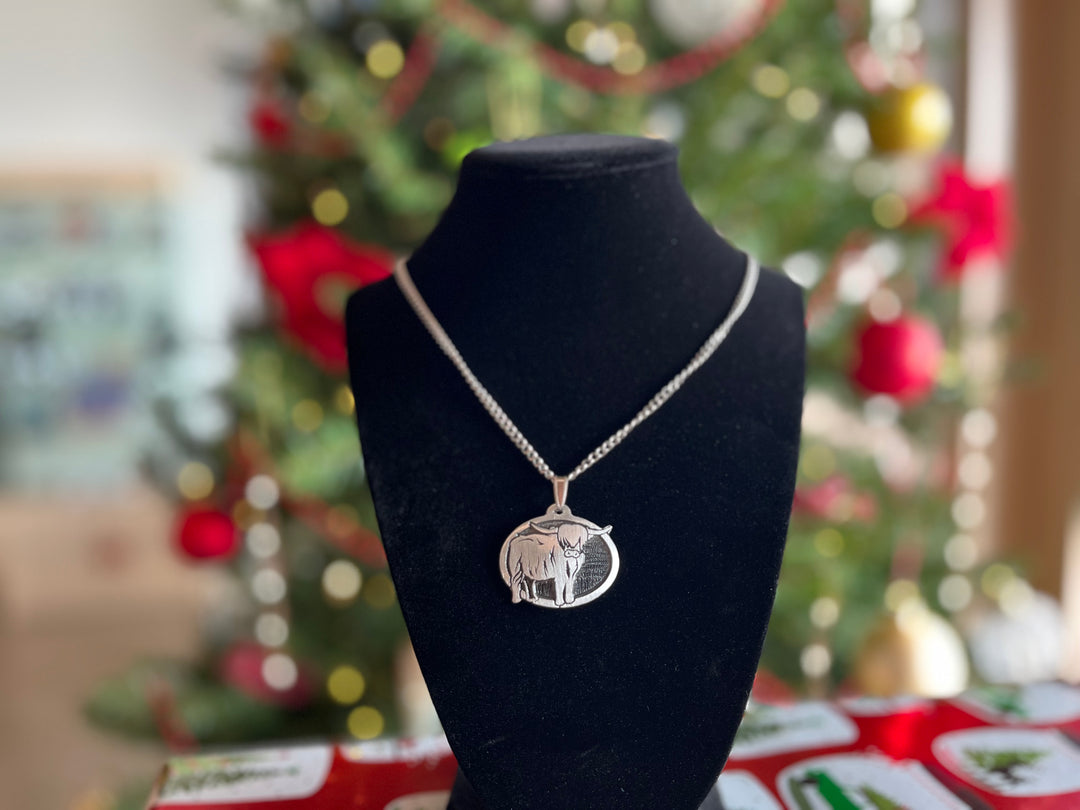 Highland Cow Necklace