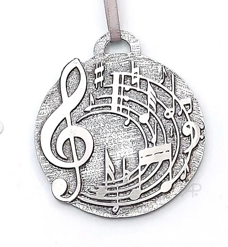 Music Notes Ornament