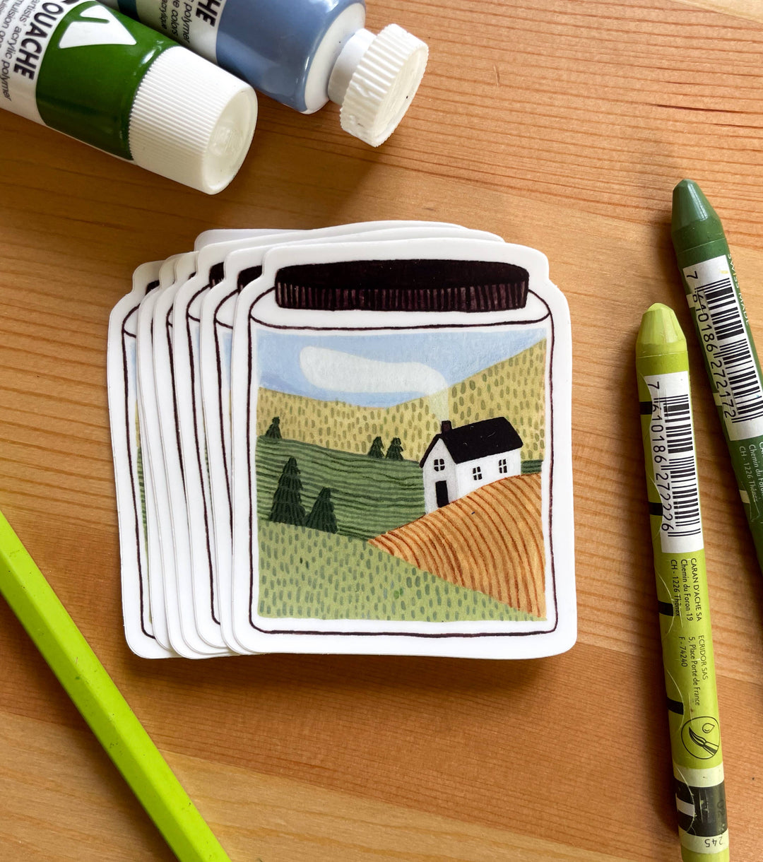 Home is where you make it — Vinyl Sticker