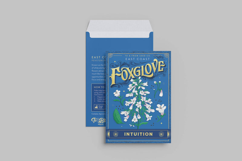 Foxglove (Intuition) - Floriography Seed Packet