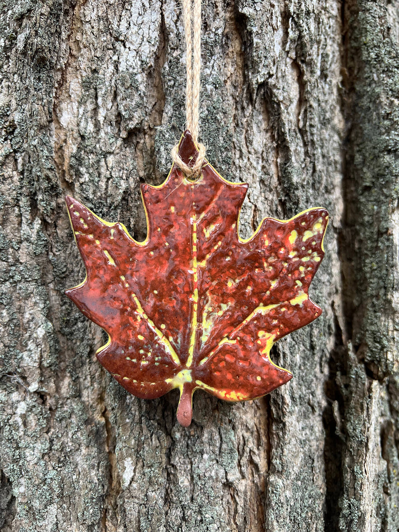 Maple Leaf Ornament