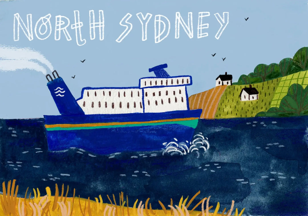 North Sydney— Cape Breton Postcard