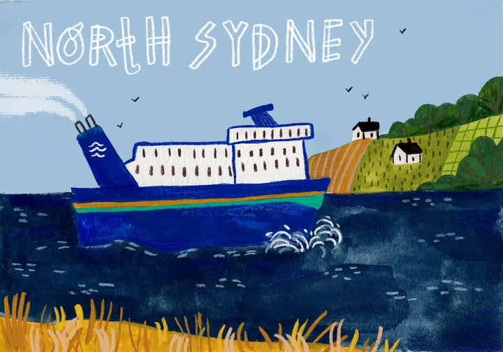 North Sydney— Cape Breton Postcard