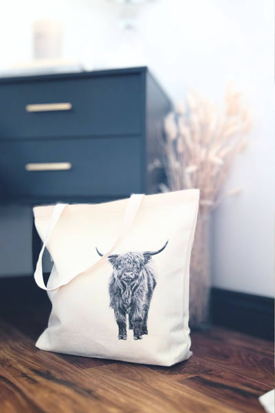 Highland Cow Tote Bag