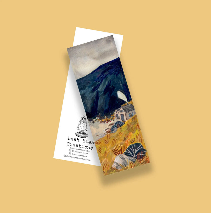 By the sea— bookmark