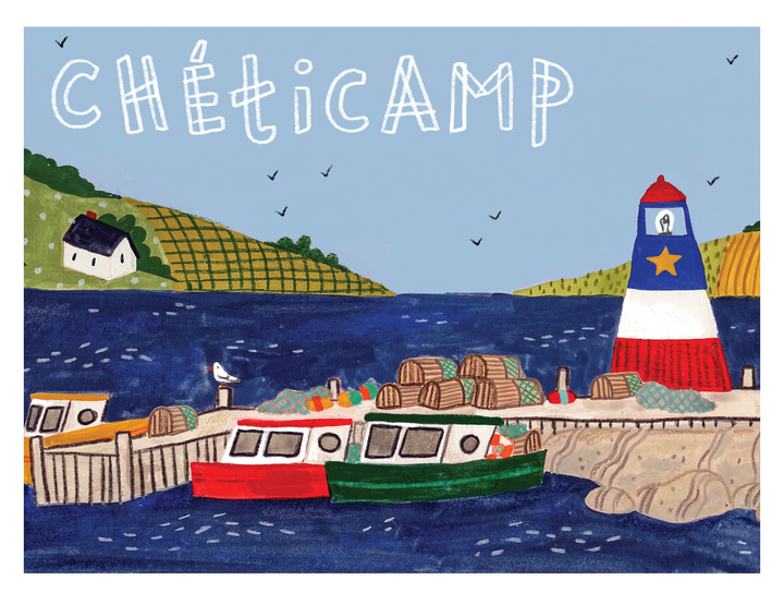 Cheticamp— Cape Breton Postcard