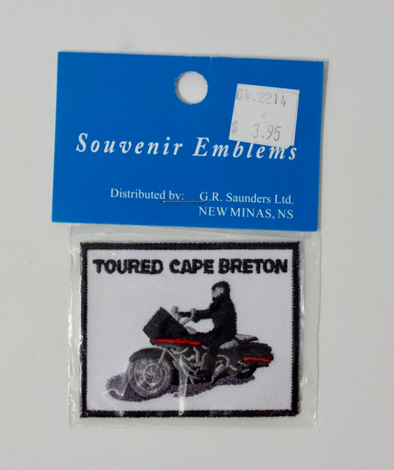 Toured Cape Breton Souvenir Emblem 