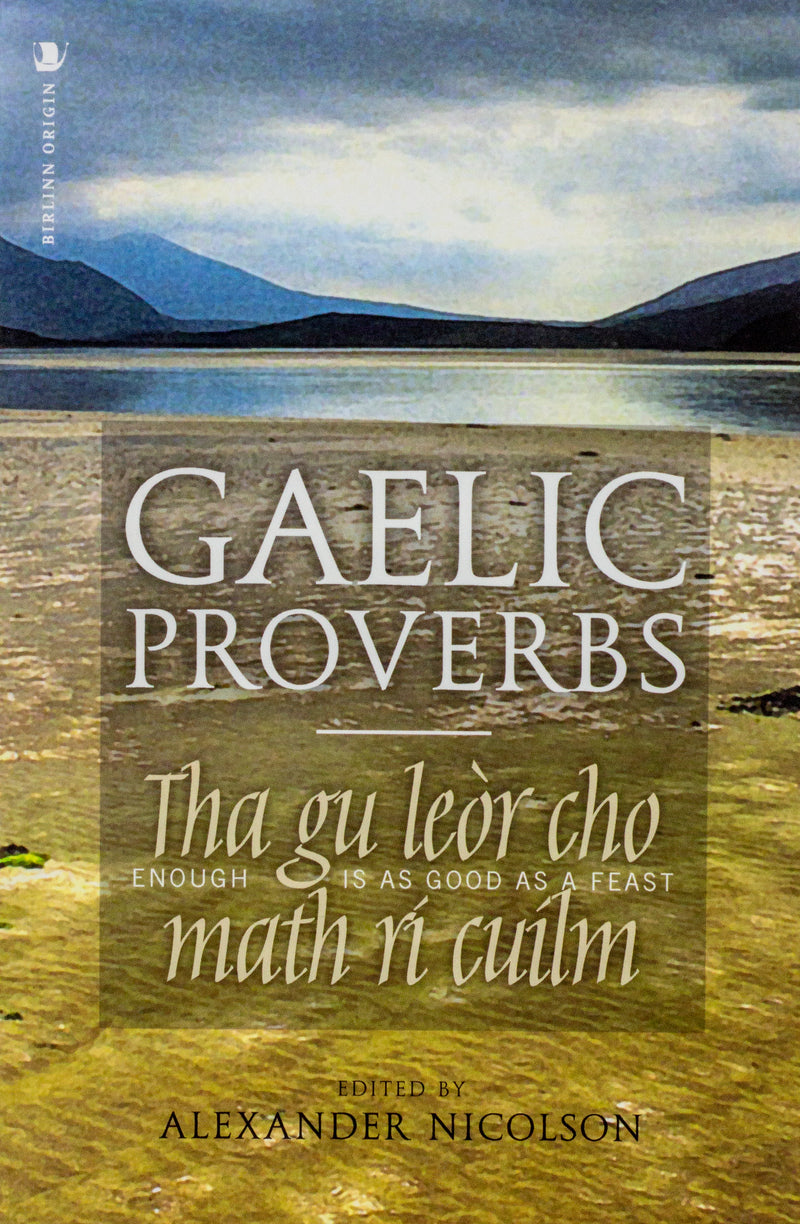 Book Cover- Gaelic Proverbs