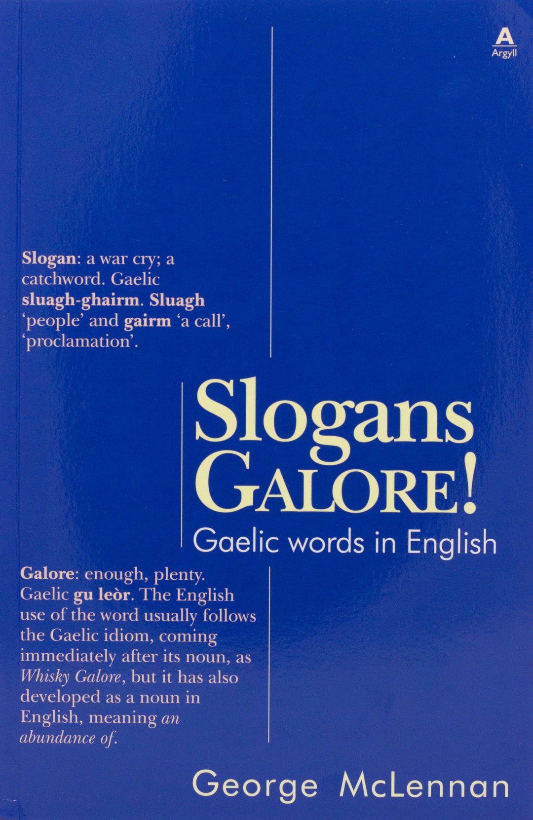Book Cover- Slogans Galore!