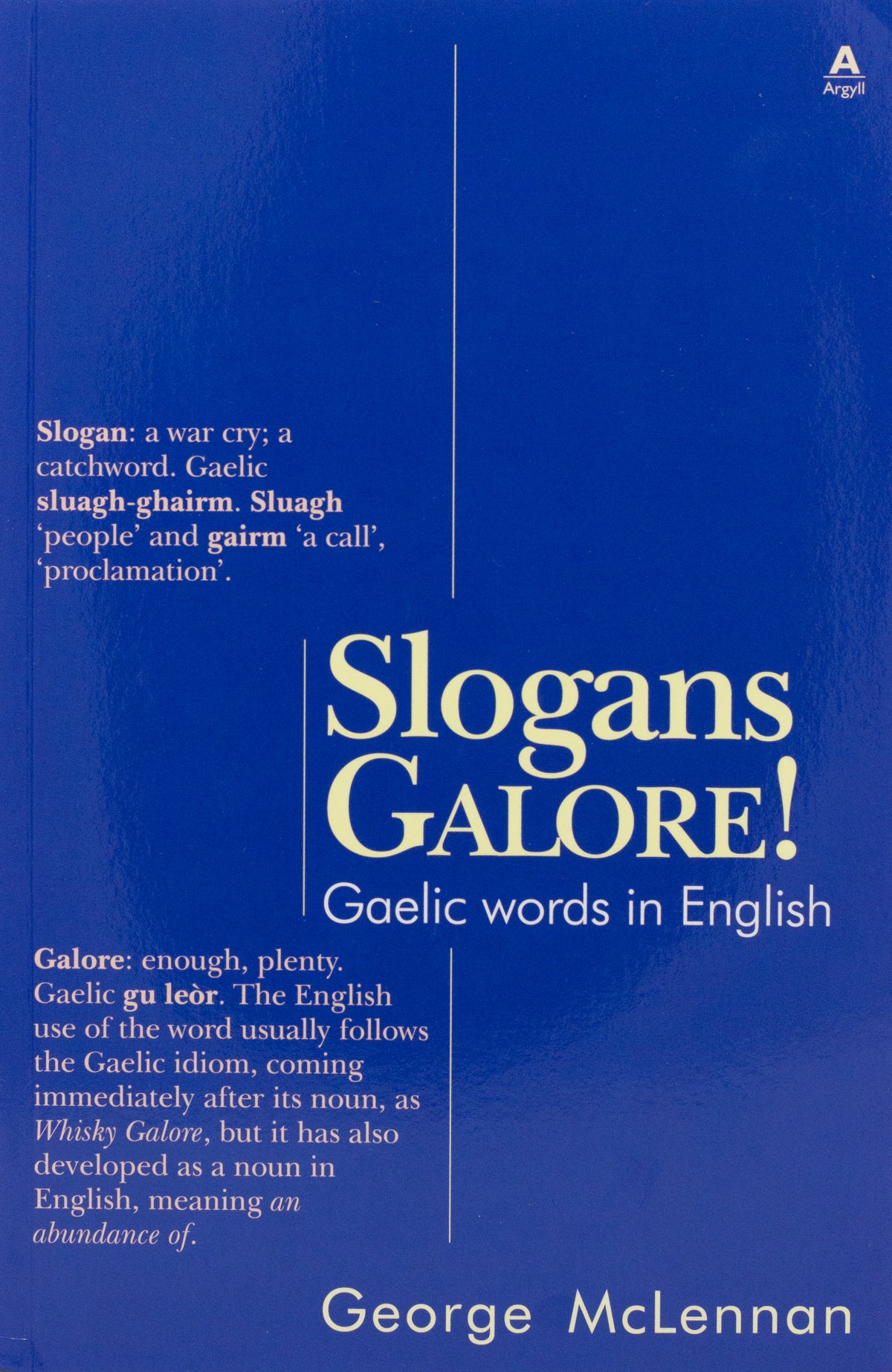 Book Cover- Slogans Galore!