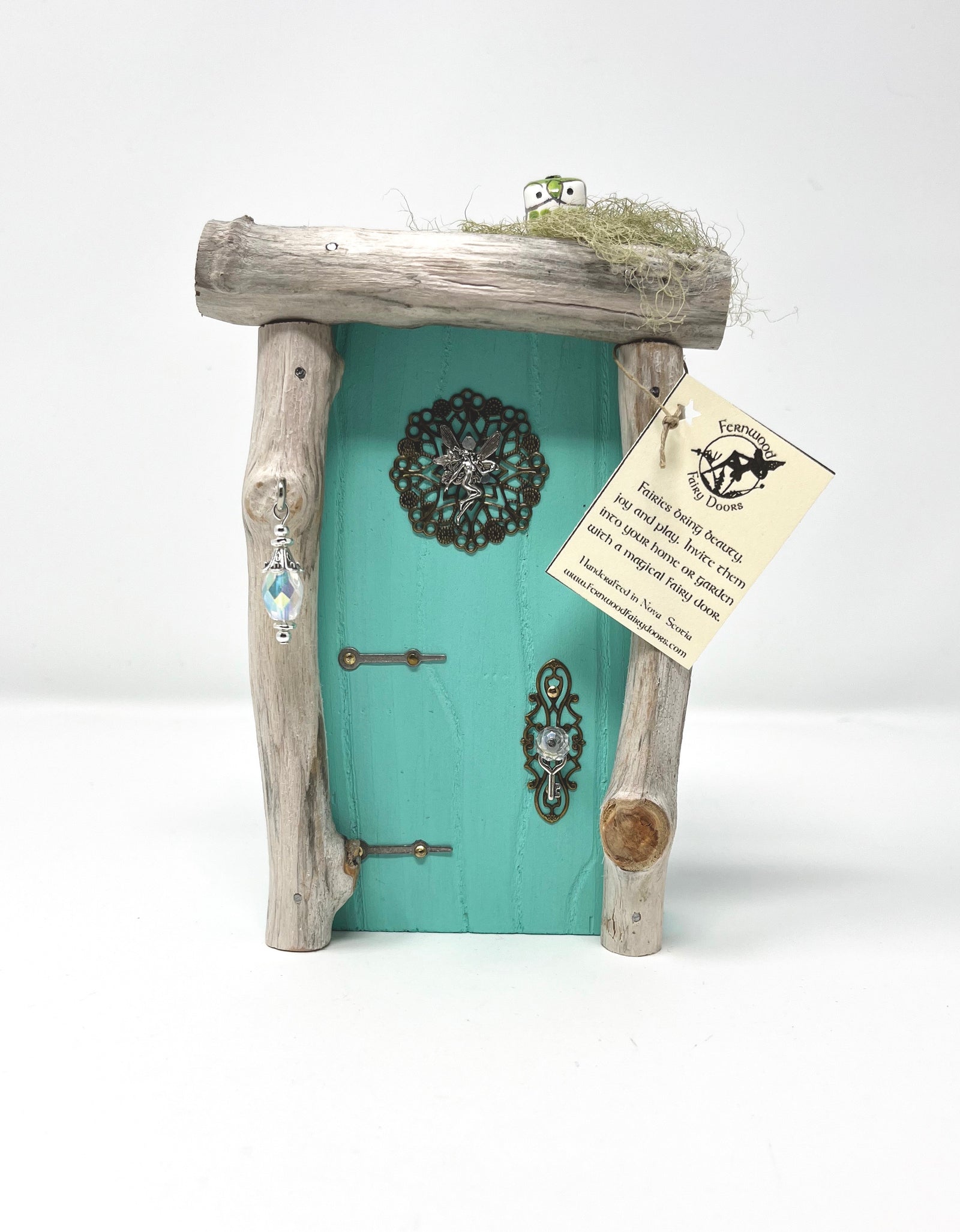 Fairy Door- Aqua Colour