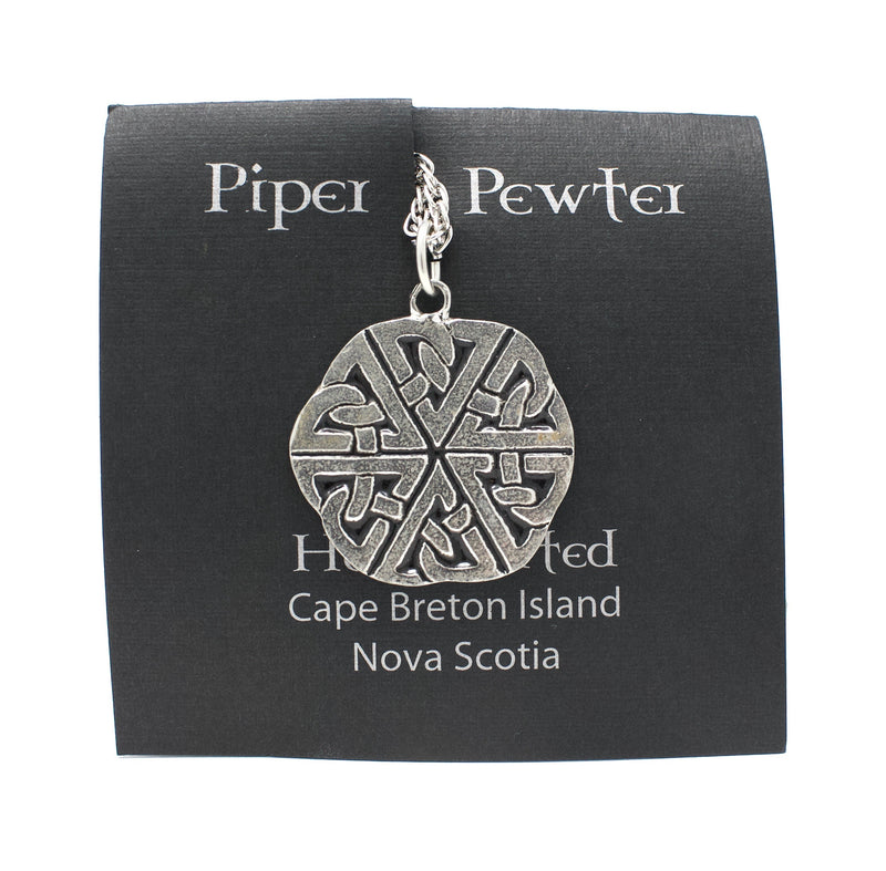 Piper Pewter Celtic Knot Necklace