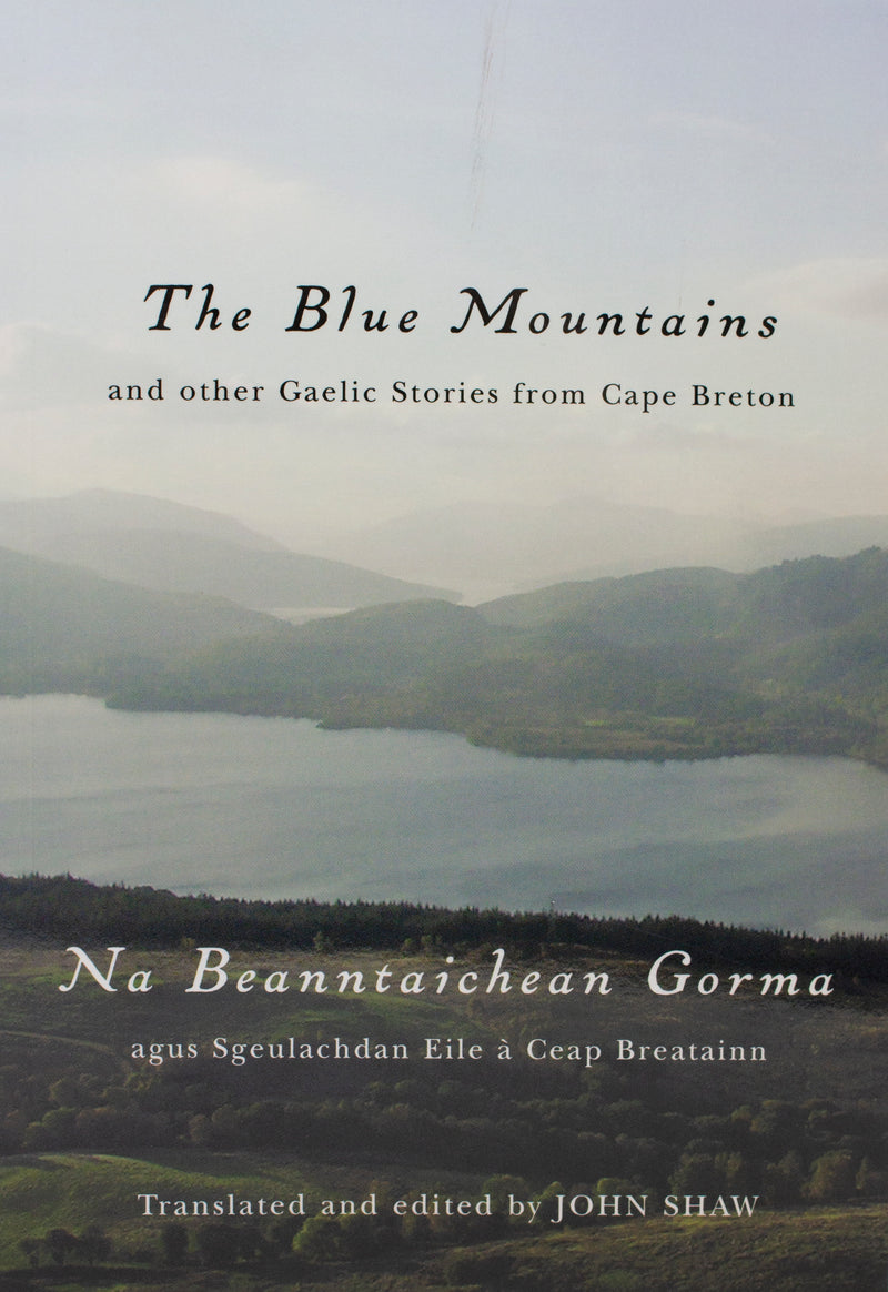 Book Cover- Na Beanntaichean Gorma | The Blue Mountains