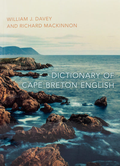 Book Cover- Dictionary of Cape Breton English