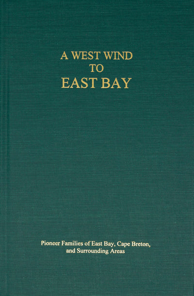 Book describing the pioneer families of East Bay and surrounding areas. Green cover.