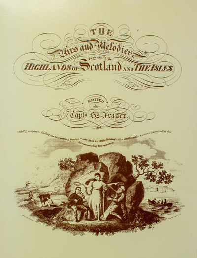 Book Cover- The Airs and Melodies Peculiar to the Highlands of Scotland and the Isles