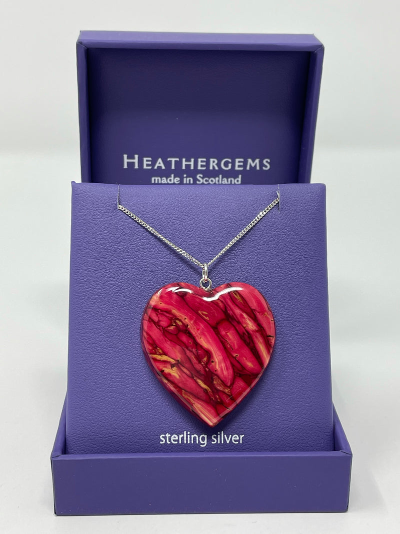 Heathergem Heart Pendant