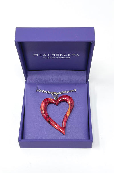 Heathergem Heart Pendant