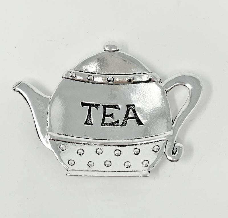 Pewter Tea Bag Holder 