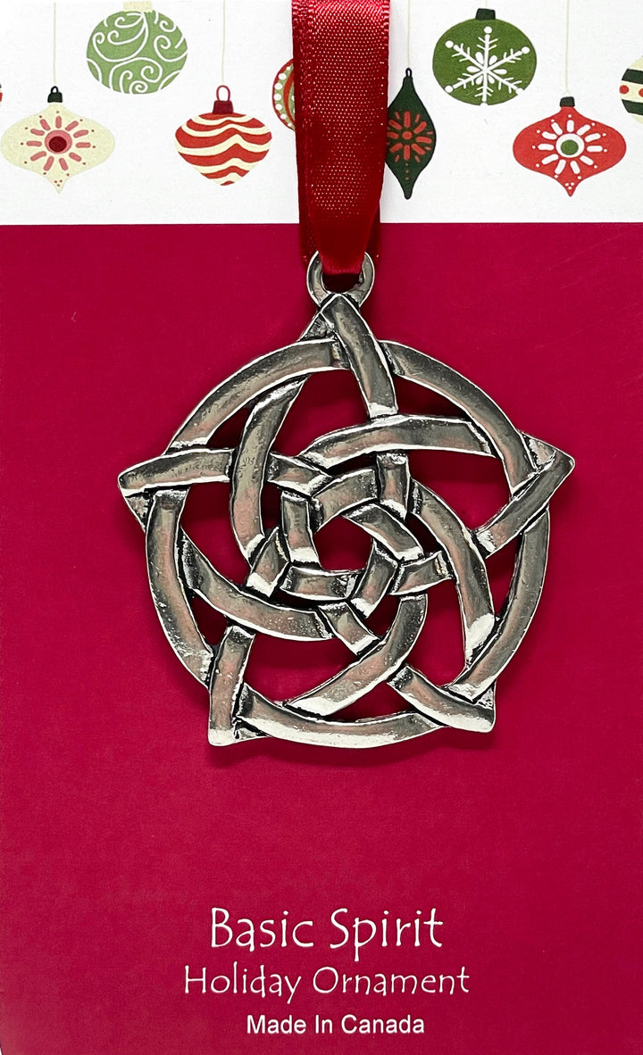 Pewter Star Ornament 