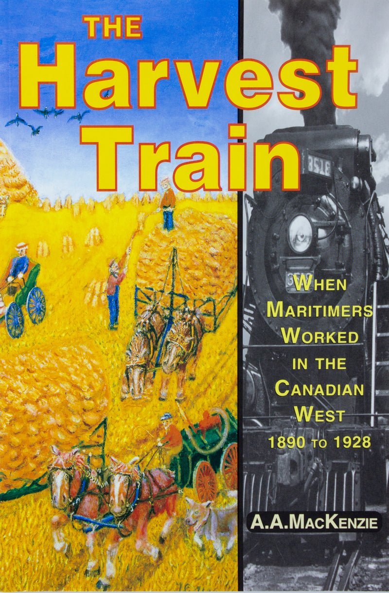 Book Cover- The Harvest Train