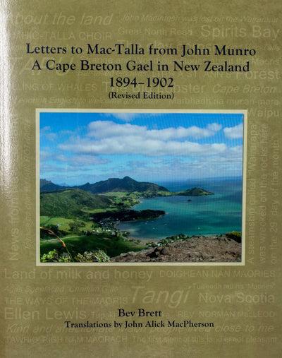 Book Cover- Letters to Mac-Talla from John Munro