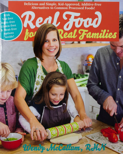 Book Cover- Real Food for Real Families